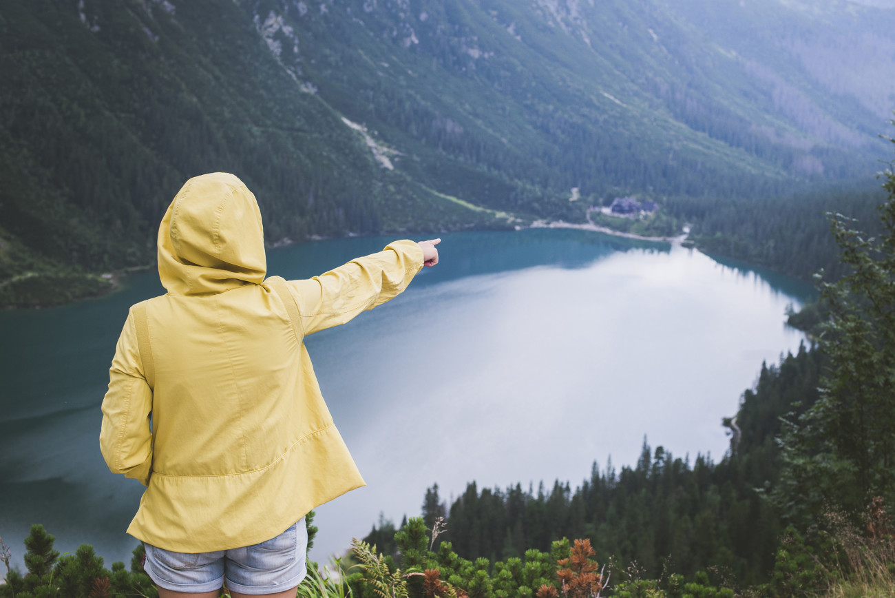 child Discovering the outdoors