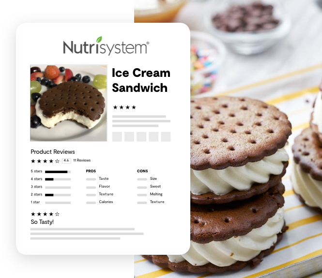 Ice Cream Sandwich Product page